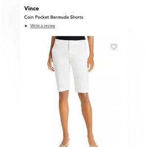 Vince Coin Pocket Bermuda Shorts
